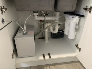 IC8 Under-sink Remote Chiller plus Pentair Twin Under Sink filter with #301 Tap